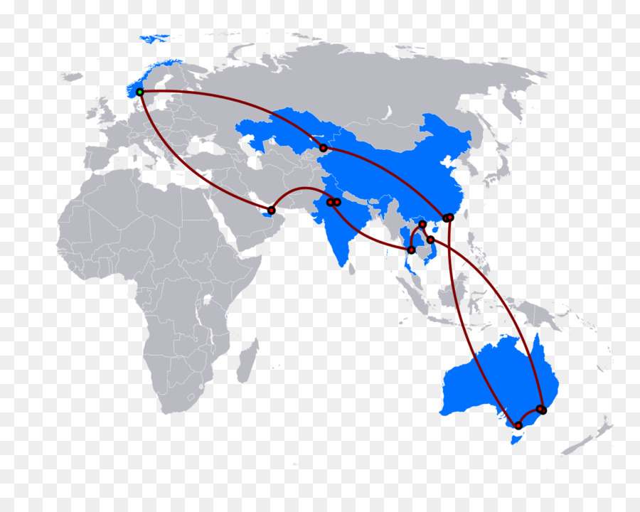 ประเทศจีน，โลกแผนที่ PNG