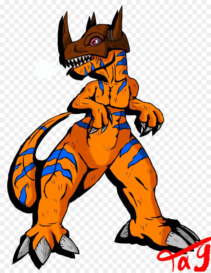 Agumon，Cyberdramon PNG