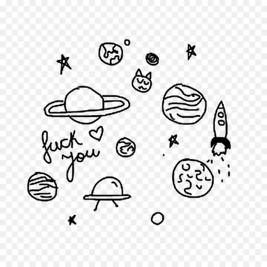 Doodles Space，ดาวเคราะห์ PNG