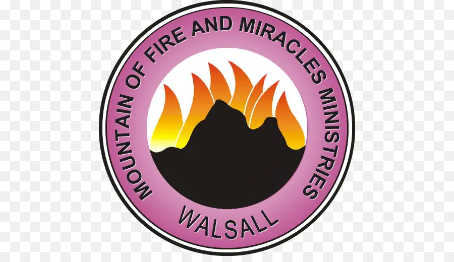 โลโก้ Mountain Of Fire And Miracles Ministries，ภูเขาแห่งไฟ PNG