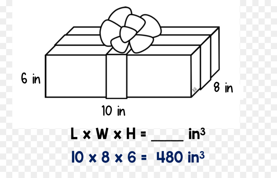 Cuboid，หน่วยของ Measurement PNG