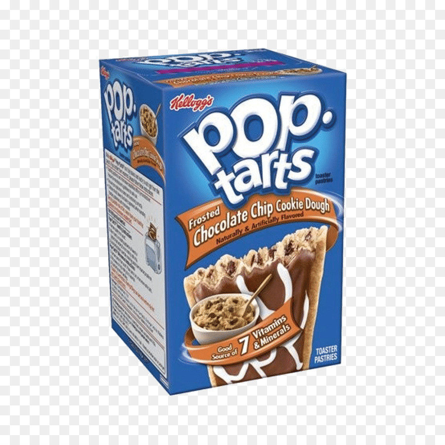 เคลล๊อน Poptarts Frosted ขนมช็อคโกแลต，ราดครีรีมทาหน้าขน PNG