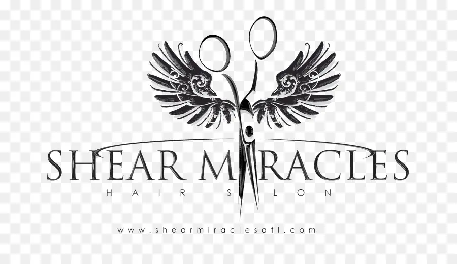 โลโก้ Shear Miracles，ร้านทำผม PNG