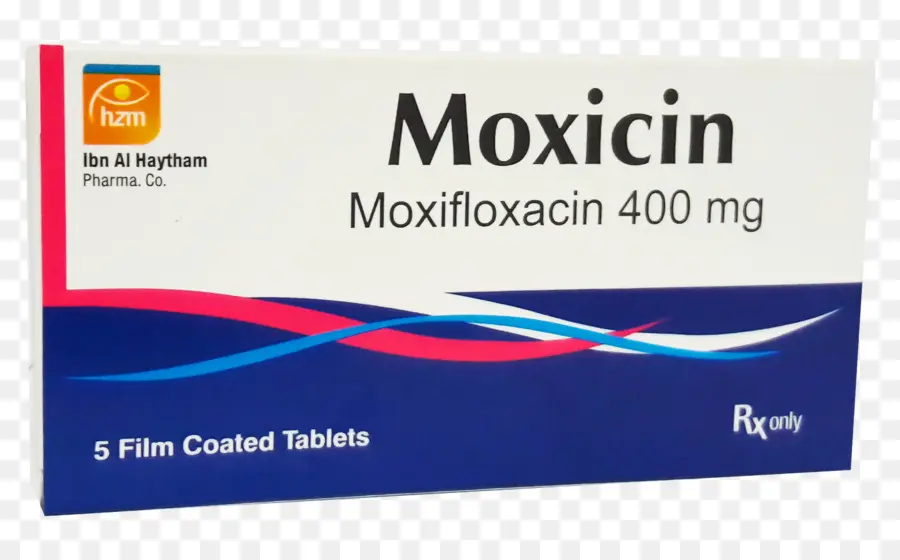 Moxifloxacin，ยาปฏิชีวนะ PNG