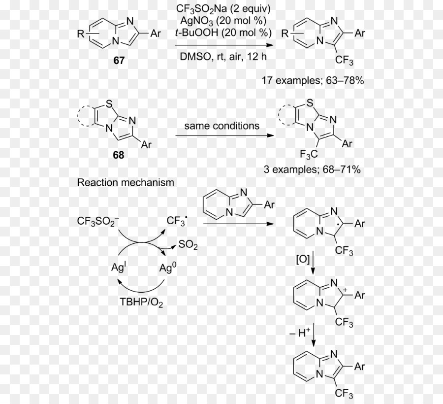 โซเดียม Trifluoromethanesulfinate，Trifluoromethylation PNG