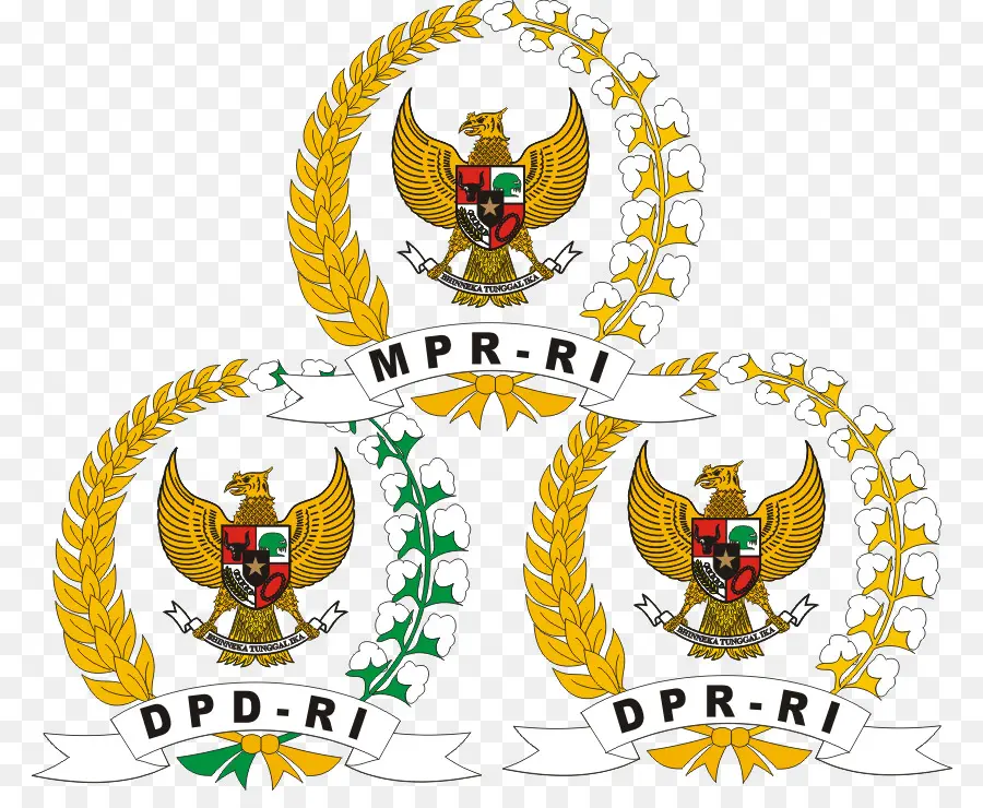 สัญลักษณ์ชาวอินโดนีเซีย，Mpr Ri PNG