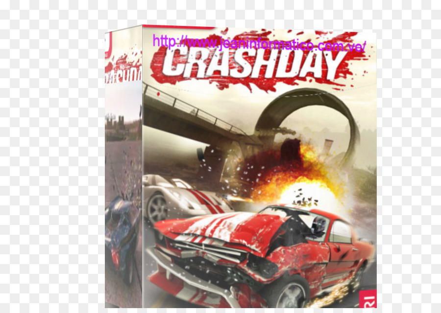 Crashday，การทำลายล้างสเก็ต PNG