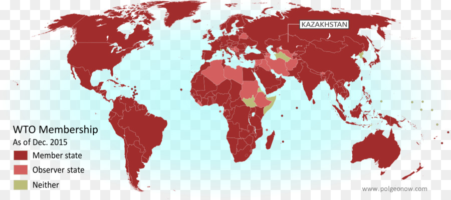 แผนที่โลก，Wto PNG