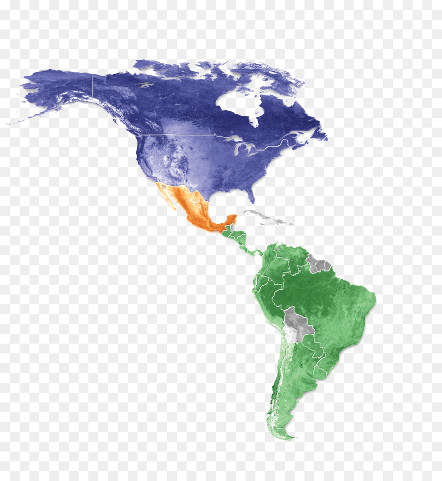 แผนที่อเมริกา，อเมริกาเหนือ PNG