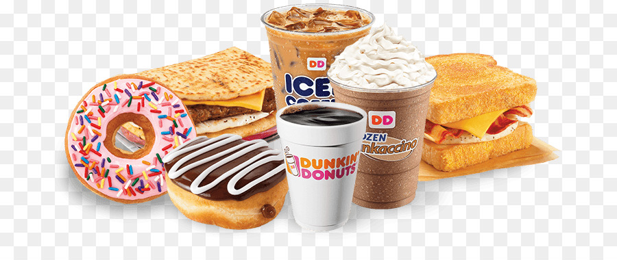 Dunkin 'donuts อาหาร，กาแฟ PNG