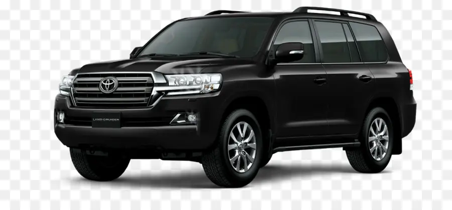 Suv สีดำ，โตโยต้า PNG