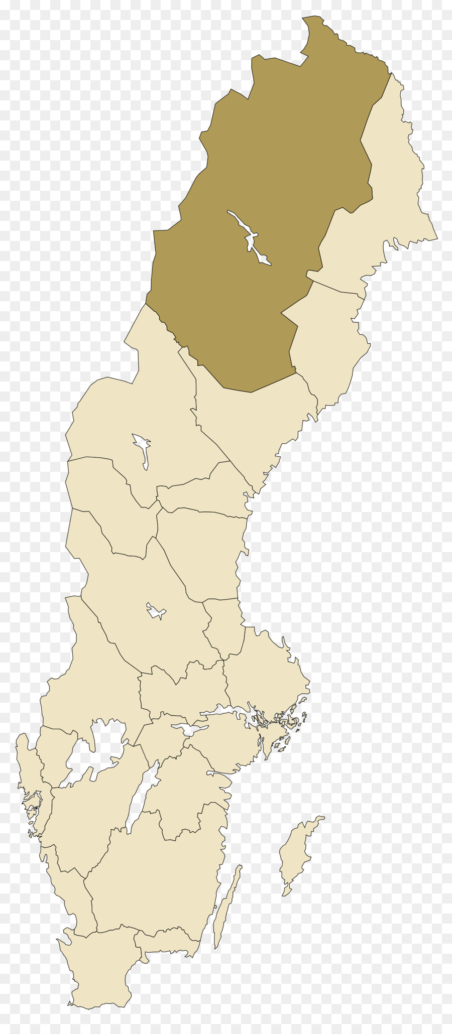 Finland_ Regions Kgm，Götaland PNG