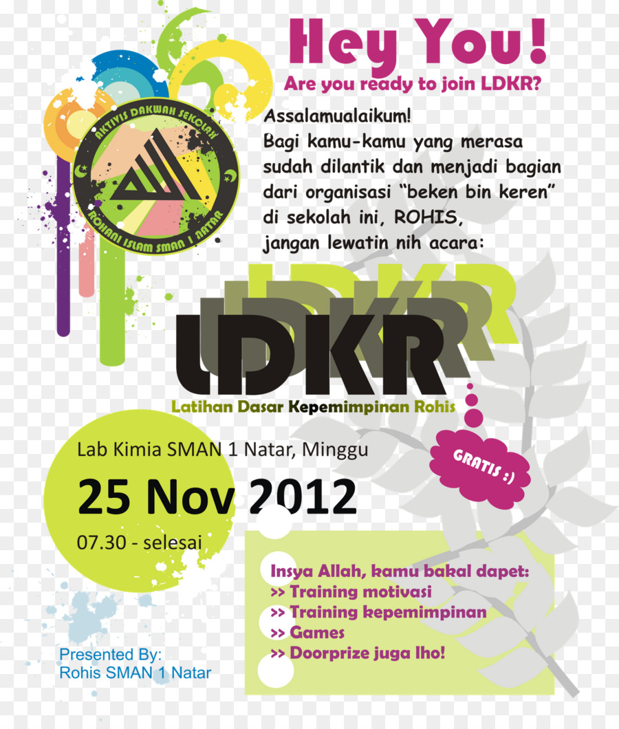 โปสเตอร์กิจกรรม Ldkr，เหตุการณ์ PNG