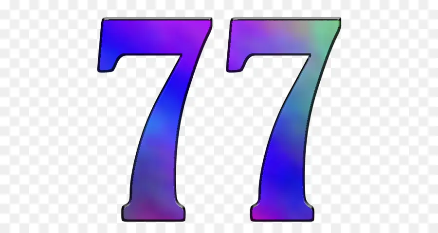 77，ตัวเลข PNG