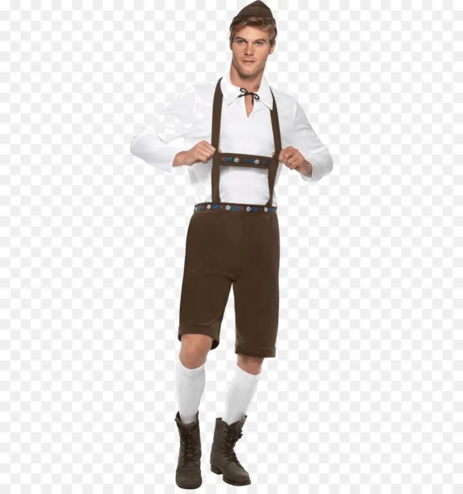 ชุดบาวาเรียแบบดั้งเดิม，Lederhosen PNG