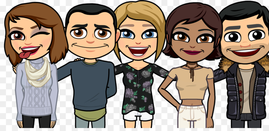 Bitstrips，แมปกับร่างอวตาร PNG