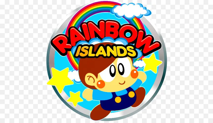 โลโก้ Rainbow Islands，เกม PNG