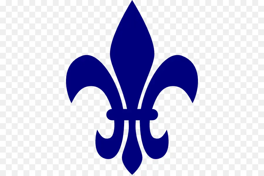 Fleur De Lis，สีฟ้า PNG