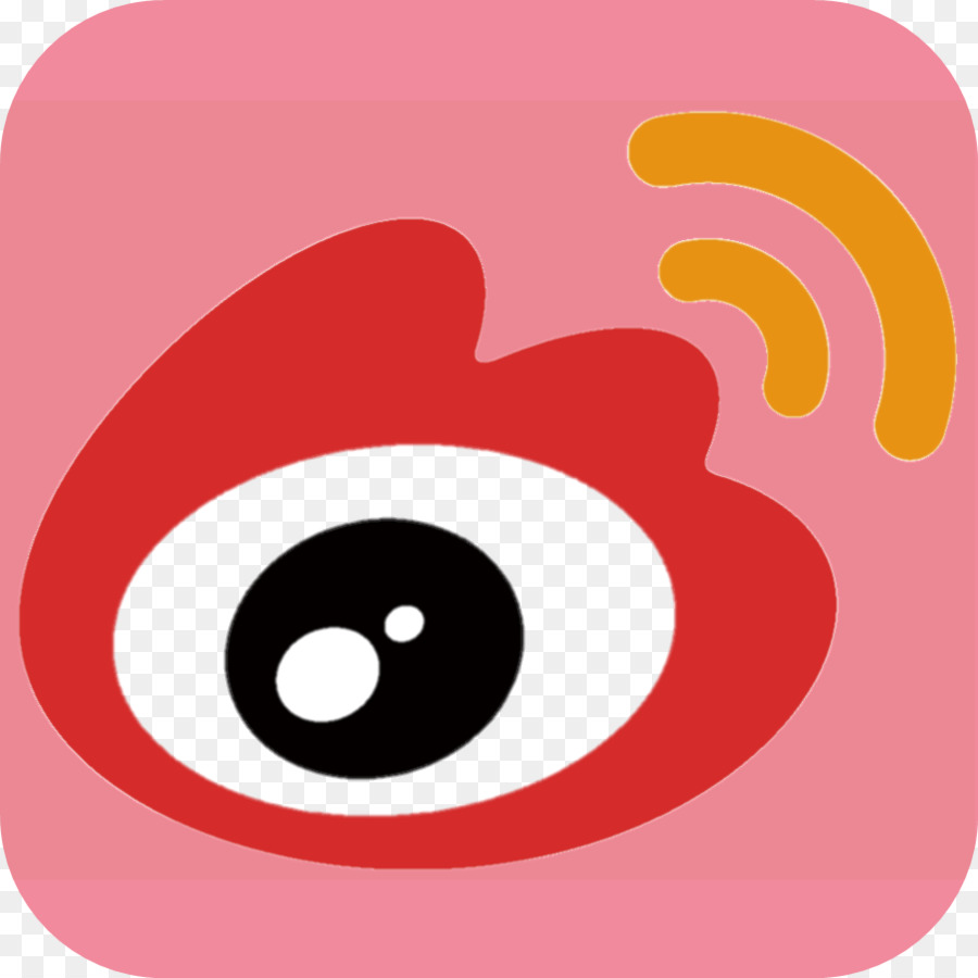 โลโก้ Weibo，โซเชียลมีเดีย PNG