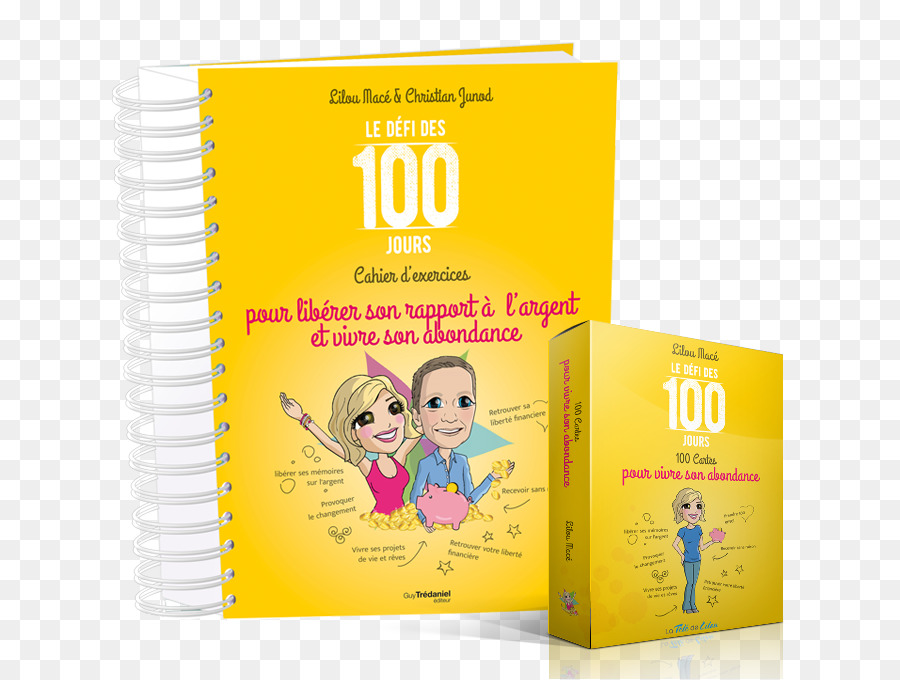 ความท้าทายของ 100 วัน Workbook สำหรับการพิเศษสุดชีวิต，ความท้าทายของ 100 วัน Workbook เพื่อปลดปล่อยมันความเกี่ยวข้องกับเงินไปและใช้ชีวิตอยู่ของเขา Abundance PNG