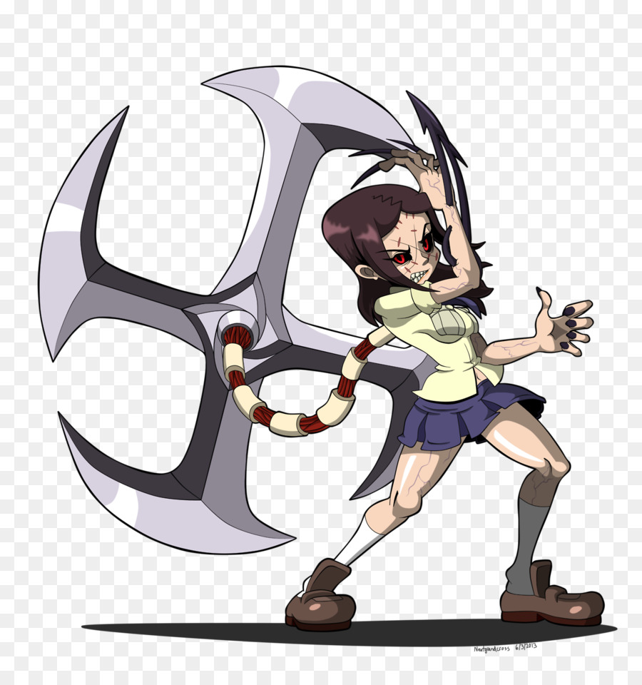 Skullgirls，ผม PNG