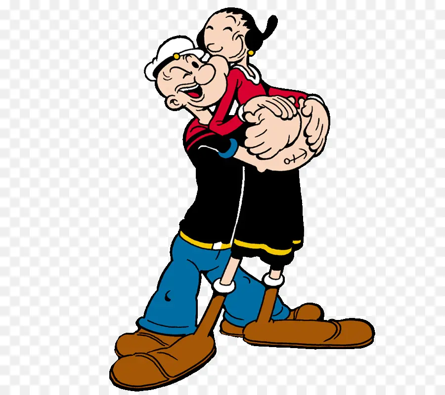 Popeye และ Olive Oyl，กอด PNG