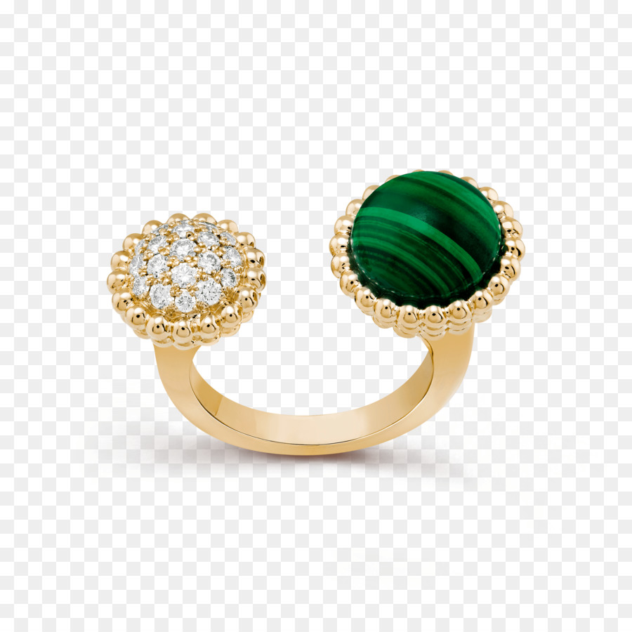 แหวน，แวน Cleef Arpels PNG