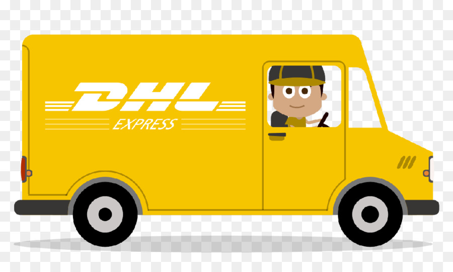 DHL แสดงออก, คนส่งของของ, สินค้า png - png DHL แสดงออก, คนส่งของของ ...