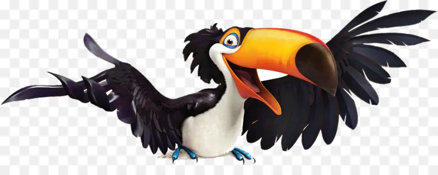 นกการ์ตูน，Toucan PNG