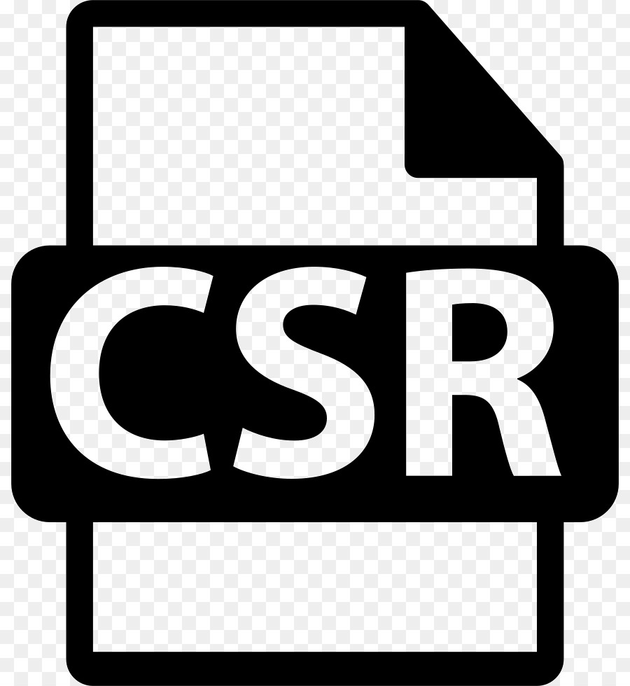 เอกสาร Csr，ใบรับรอง PNG