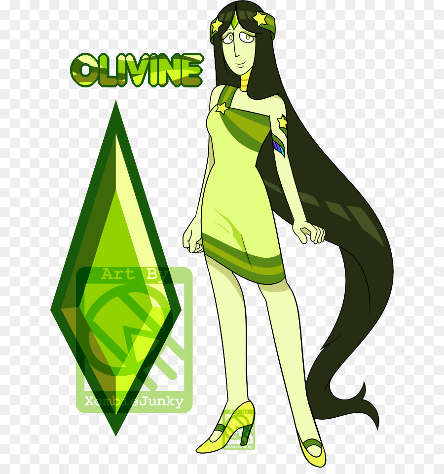 โกเมน，Peridot PNG