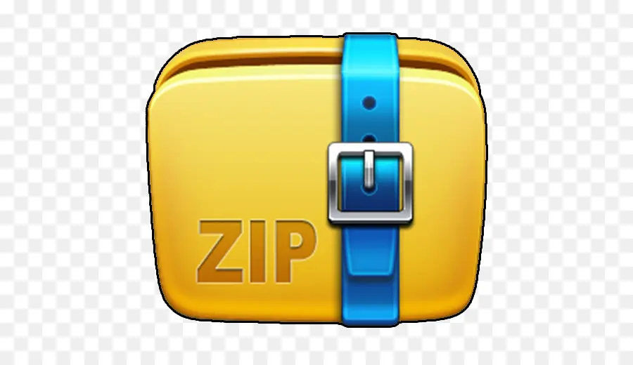 ไอคอนไฟล์ Zip，บีบอัด PNG