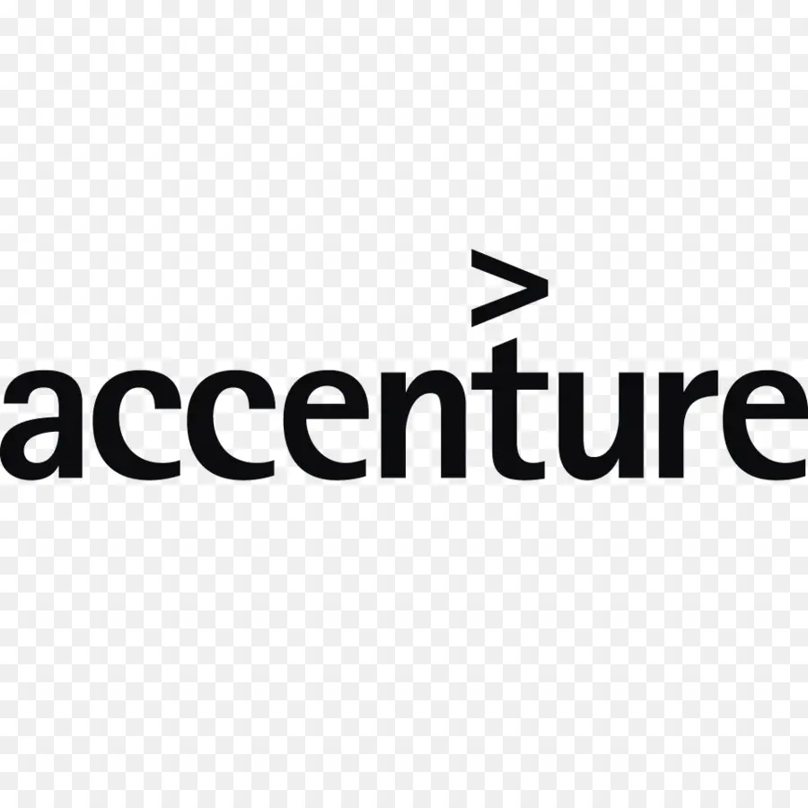 โลโก้ Accenture，สีดำ PNG