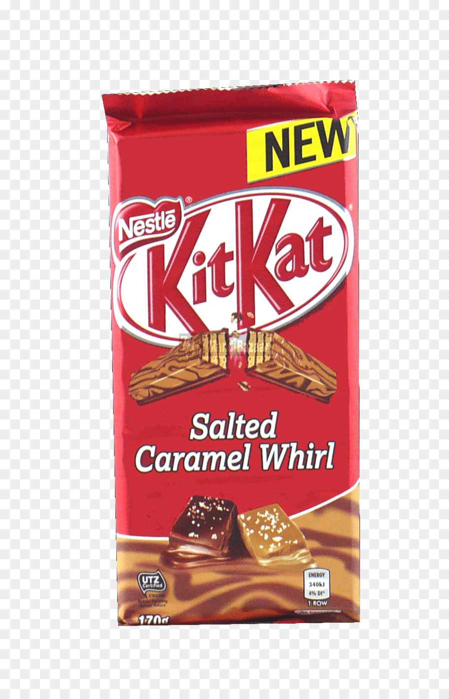 Kit Kat Salted Caramel，ช็อคโกแลต PNG