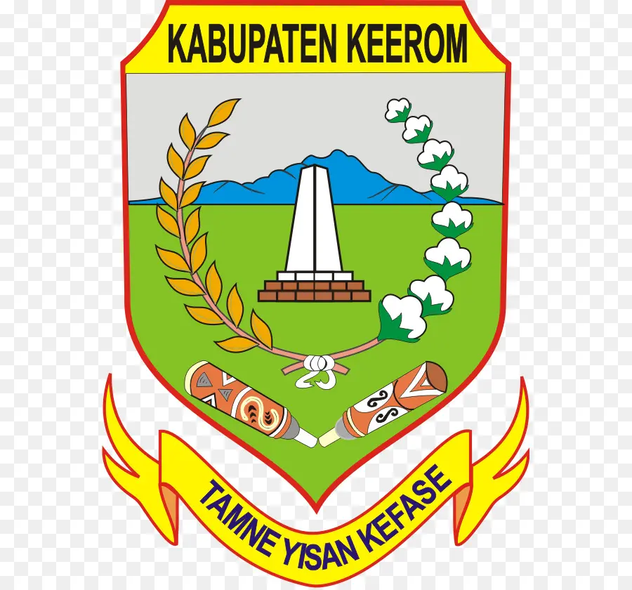 Keerom Regency，ตราสัญลักษณ์ PNG