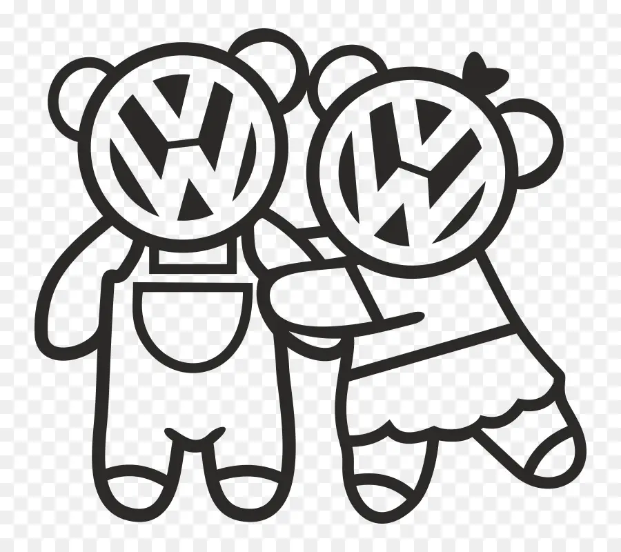 หมีโฟล์คสวาเกน，Vw PNG