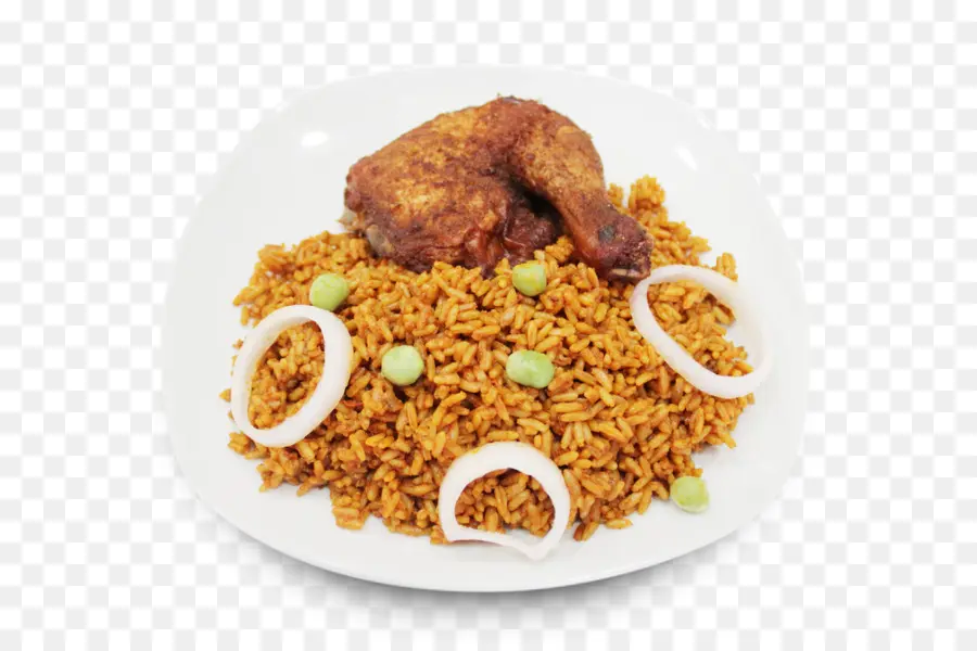 Jollof ข้าว，Nigerian อาหาร PNG