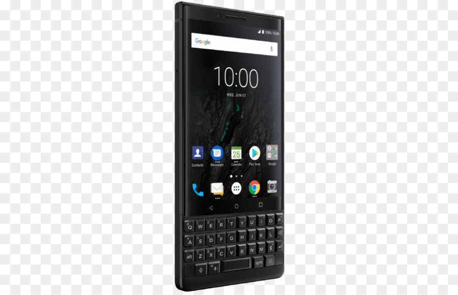 Blackberry Key264gb Singlesim Bbf1001 Qwerty Keypad โรงงานไม่ได้ล็อ 4g\n Smartphone ดำ，Blackberry Key2\n Smartphone ลดล็อค 64gb เงิน PNG