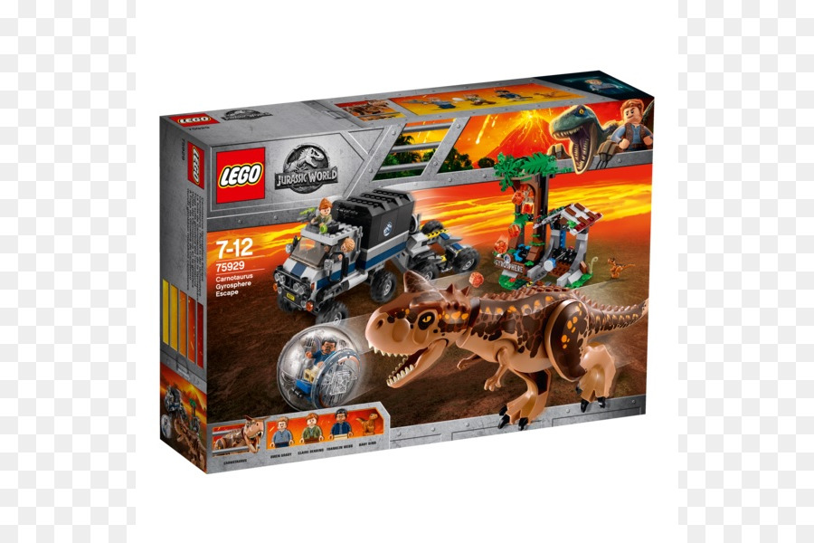 Carnotaurus，Lego Jurassic โลก PNG