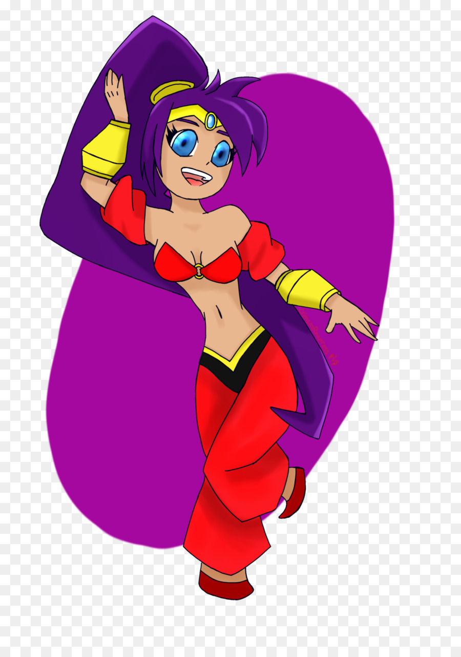 Shantae Halfgenie วีรบุรุษ，แฟนศิลปะ PNG