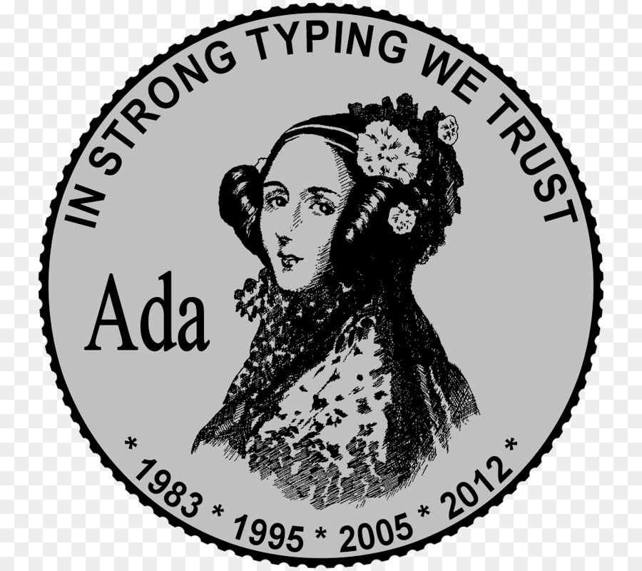 Ada Lovelace，การพิมพ์ที่แข็งแกร่ง PNG