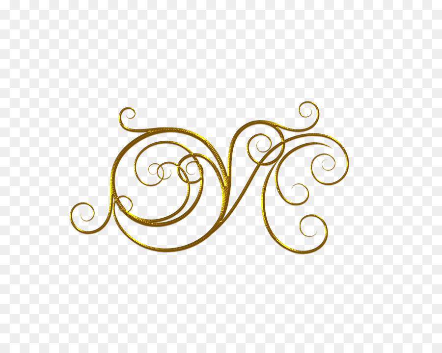 Golden Swirl，เครื่องประดับ PNG