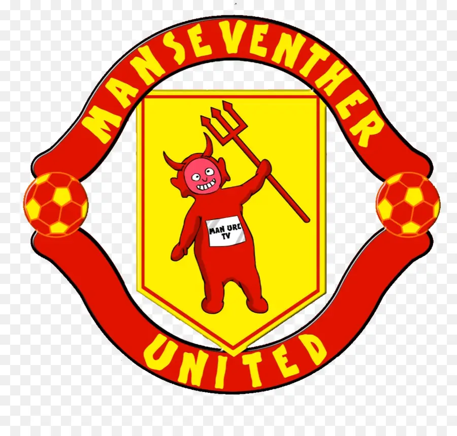 โลโก้ Manseventher United，ฟุตบอล PNG