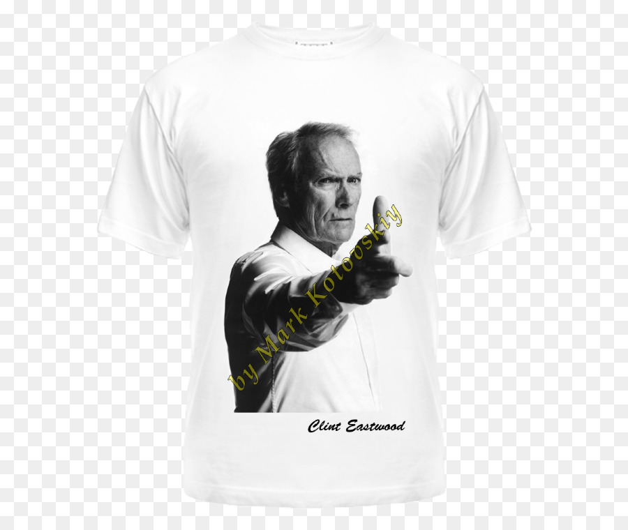 เสื้อยืด Clint Eastwood，เสื้อยืด PNG