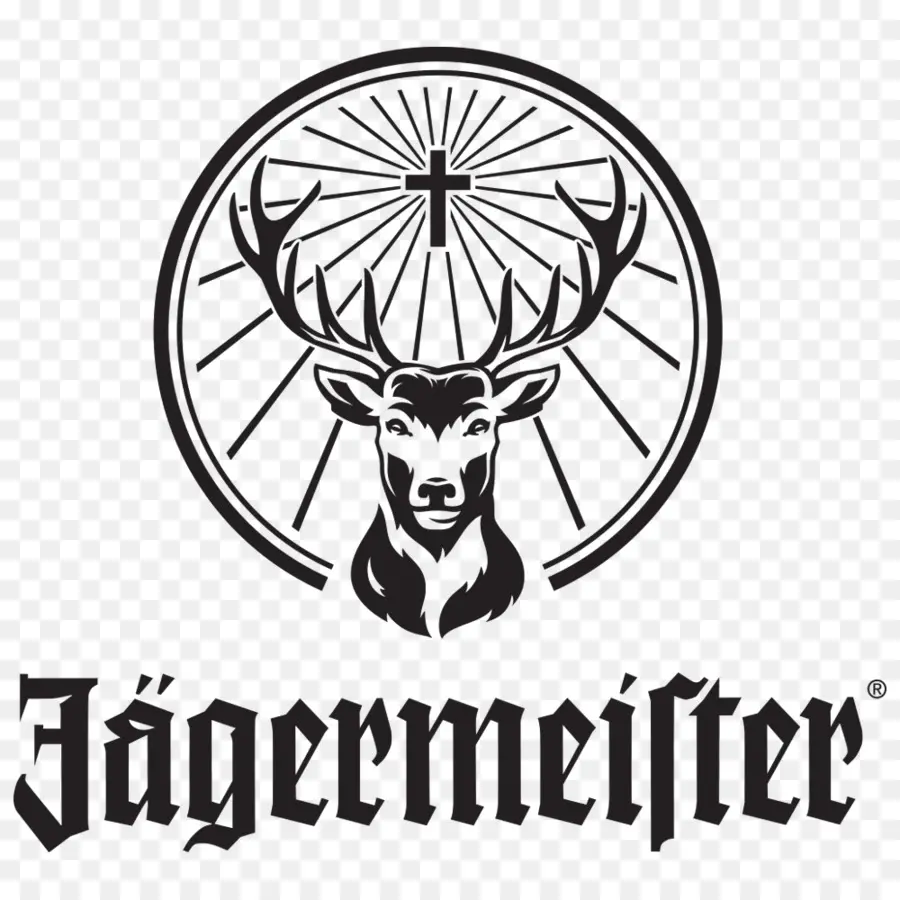 โลโก้jägermeister，กวาง PNG