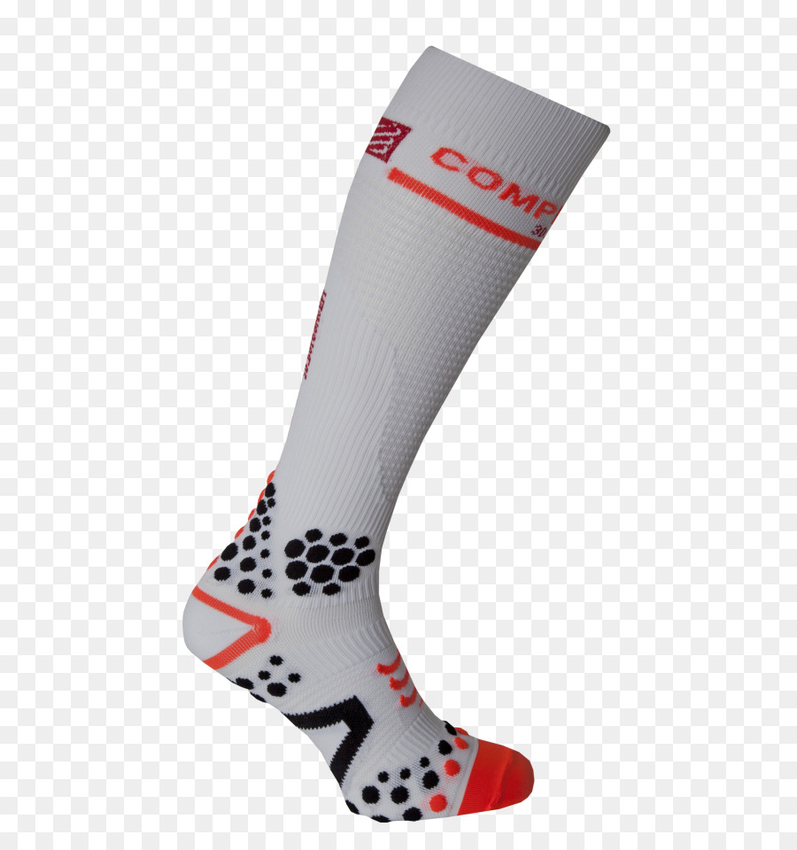 ถุงเท้า，Compressport เต็มถุงเท้า V21 PNG