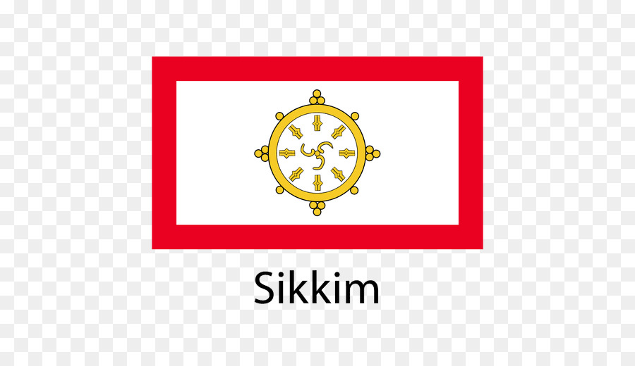 Sikkim Kgm，ธง PNG