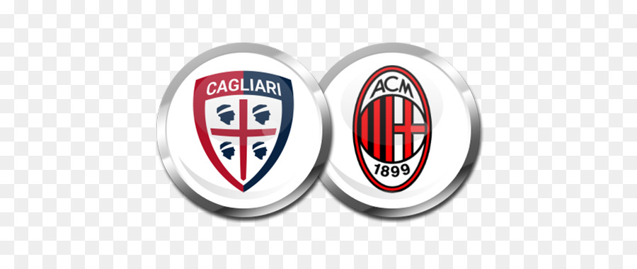 โลโก้ Cagliari และ Ac Milan，ฟุตบอล PNG