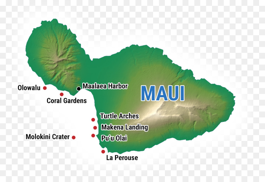 Molokini，Kahoolawe PNG