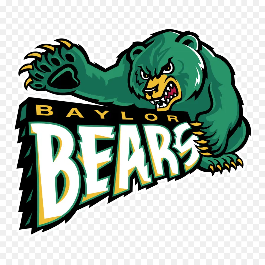 โลโก้ Baylor Bears，หมี PNG